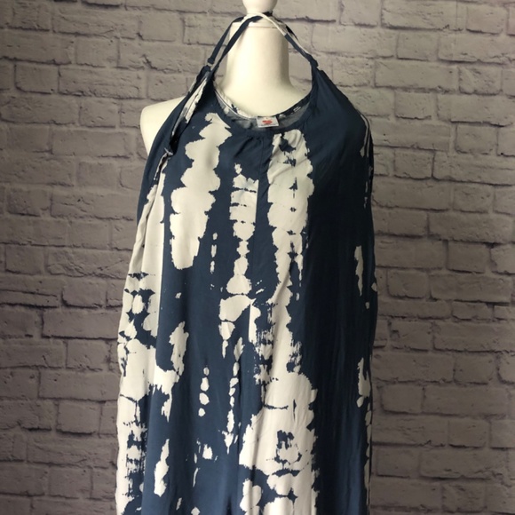 Spaghetti Strap Tie Dye/Batik Overalls/Jumpsuit/Romper - Large - Picture 10 of 13